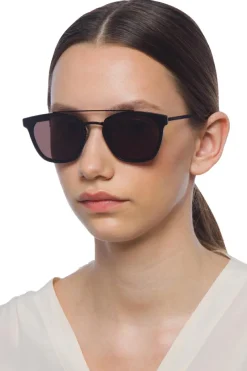 Saint Laurent CZARNY Okulary przeciwsłoneczne z logo