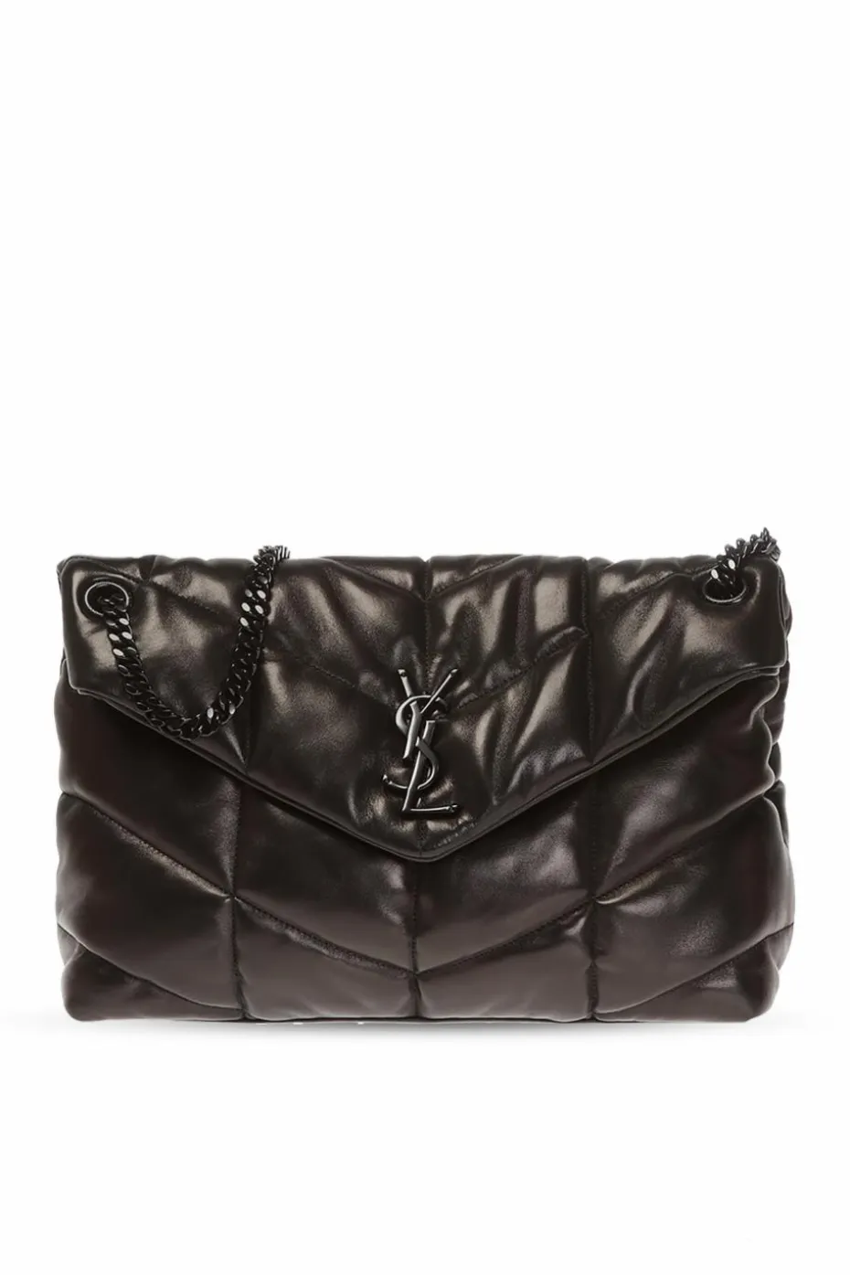 Saint Laurent CZARNY Torba na ramię ‘Puffer’