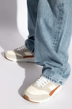 Saint Laurent kremowy Buty sportowe ‘Bump’