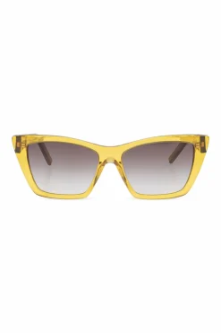 Saint Laurent ŻÓŁTY Okulary przeciwsłoneczne `SL 276 MICA`