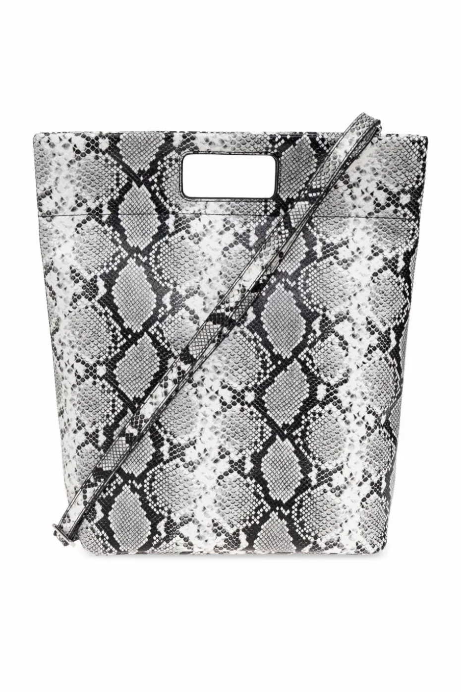 Samsøe Samsøe SZARY Torba `Sajennie` typu `shopper`