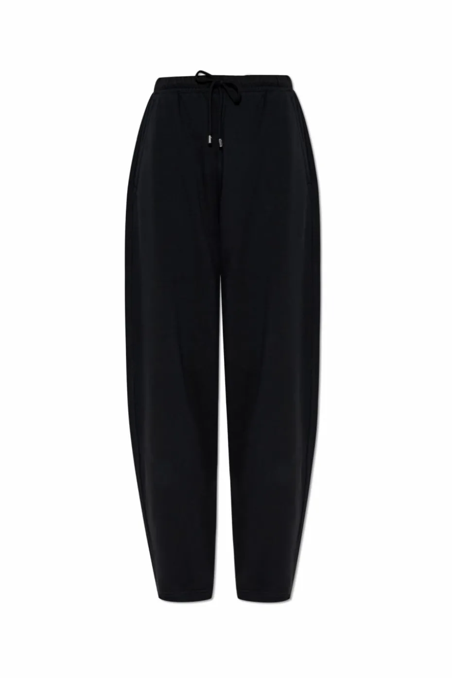 Sportmax CZARNY Spodnie dresowe