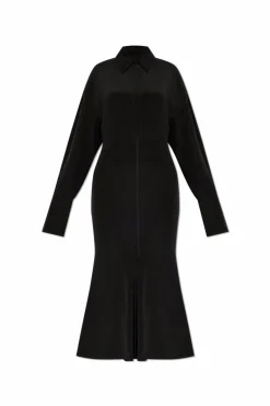 Sportmax CZARNY Sukienka `Oltre`