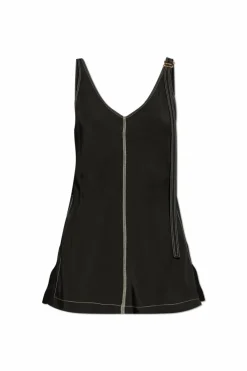 Sportmax CZARNY Top `Waser`
