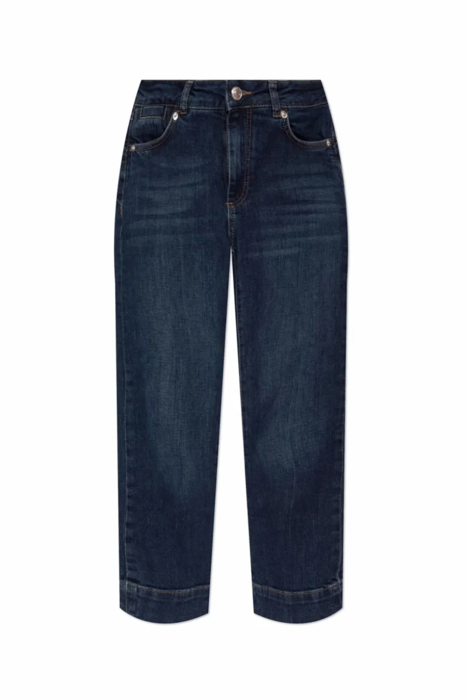 Sportmax GRANATOWY Jeansy `Umbria`