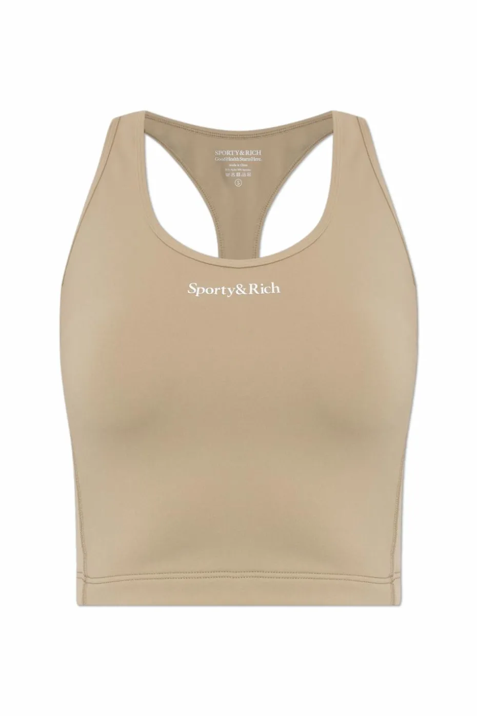 Sporty & Rich beżowy Top z kolekcji `Core`
