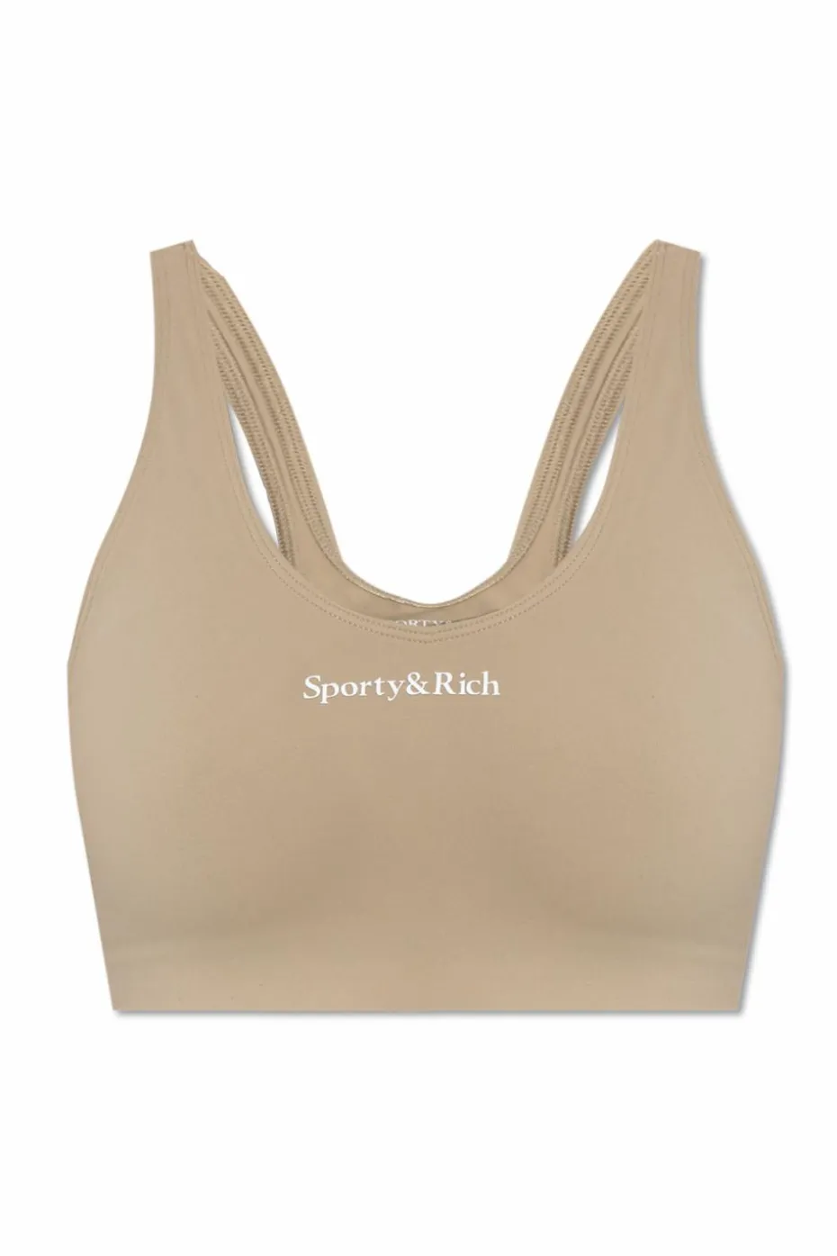 Sporty & Rich beżowy Top z kolekcji `Core`