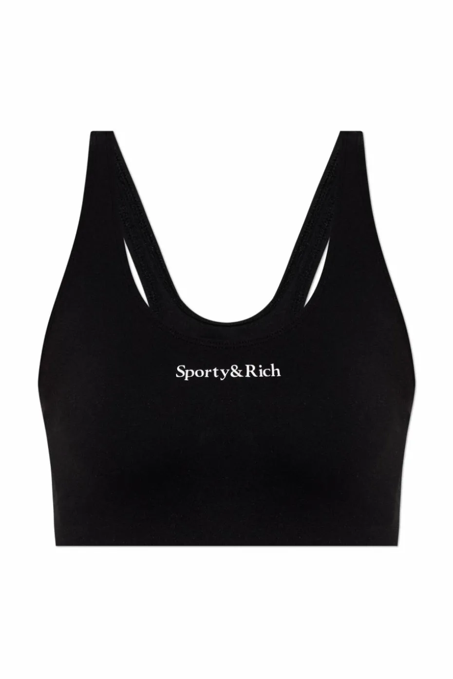 Sporty & Rich CZARNY Top z kolekcji `Core`