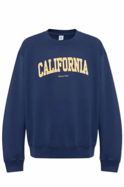Sporty & Rich GRANATOWY Bluza z kolekcji `California`