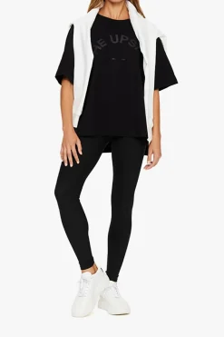 The Upside CZARNY T-shirt `Laura`