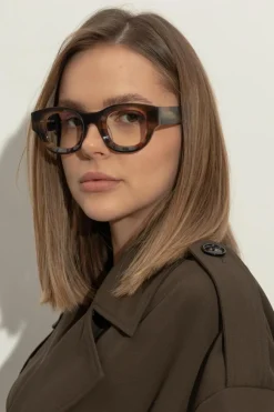 Thierry Lasry BRĄZOWY Okulary korekcyjne `Glossy`