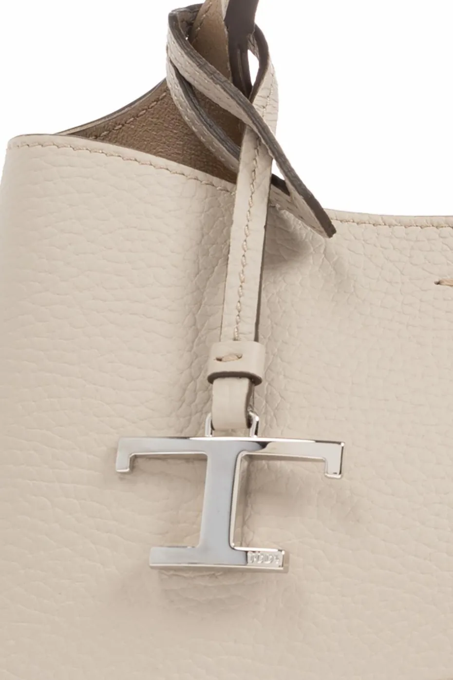Tod’s beżowy Torba do ręki `Micro`