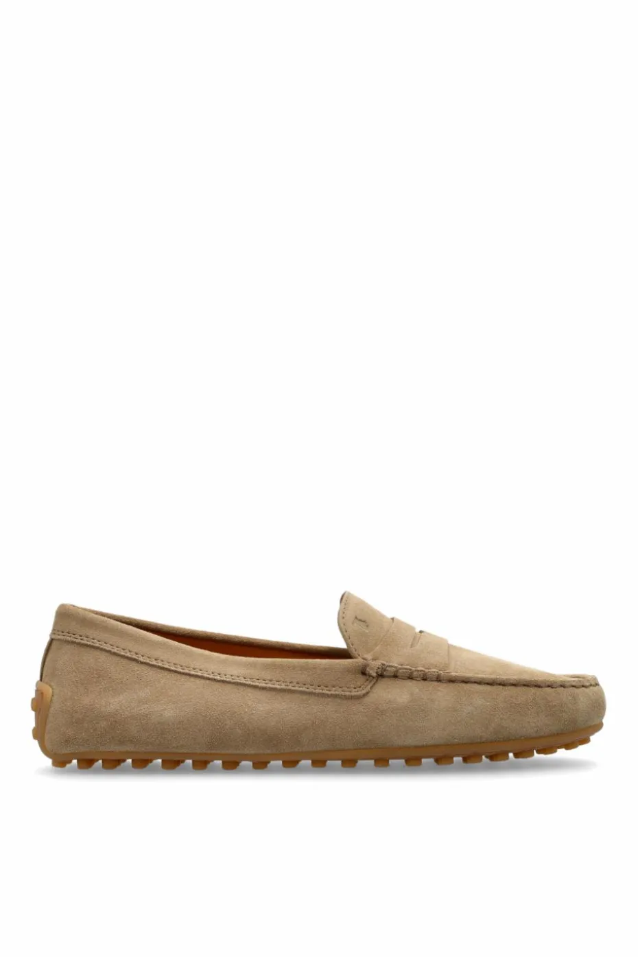 Tod’s beżowy Zamszowe mokasyny