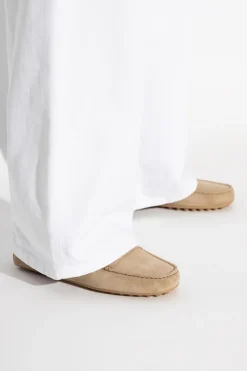Tod’s beżowy Zamszowe mokasyny