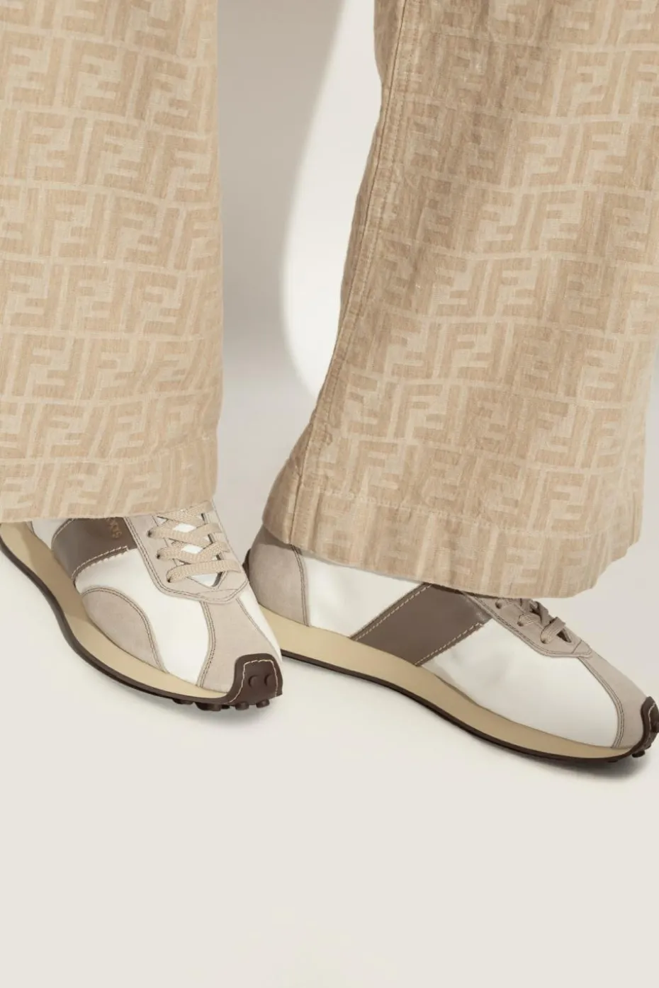 Tod’s BIAŁY Buty sportowe z logo