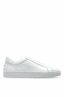 Tod’s BIAŁY Skórzane buty sportowe