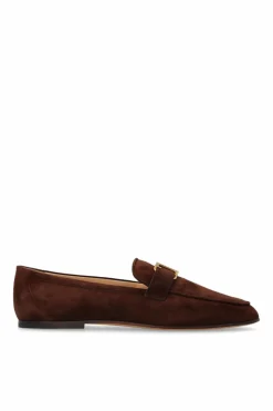 Tod’s BRĄZOWY Buty typu `loafers`