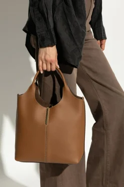 Tod’s BRĄZOWY Torba do ręki