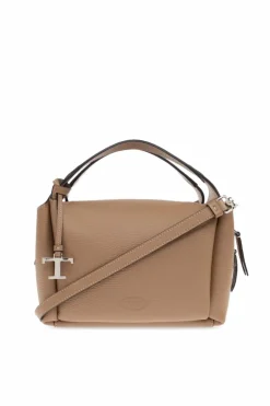 Tod’s BRĄZOWY Torba do ręki 'Bauletto Mini'