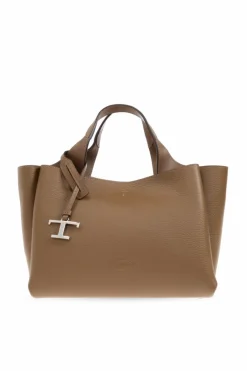 Tod’s BRĄZOWY Torba do ręki `Mini`