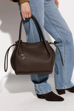 Tod’s BRĄZOWY Torba na ramię `Medium`