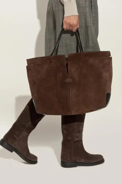 Tod’s BRĄZOWY Torba typu `shopper`