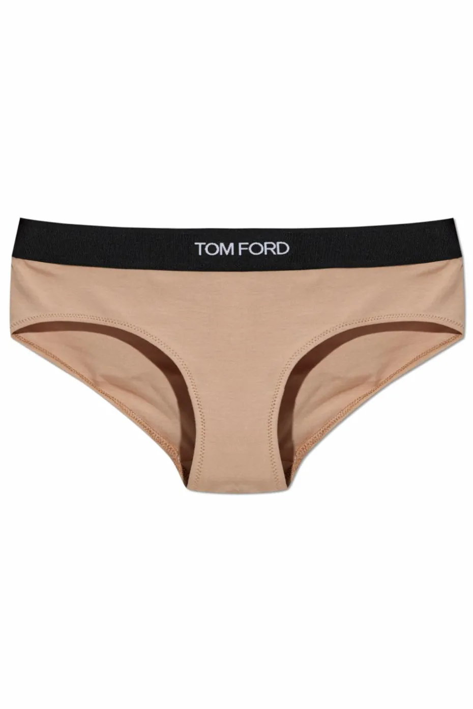 Tom Ford beżowy Figi z logo
