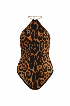 Tom Ford BRĄZOWY Jednoczęściowy kostium kąpielowy