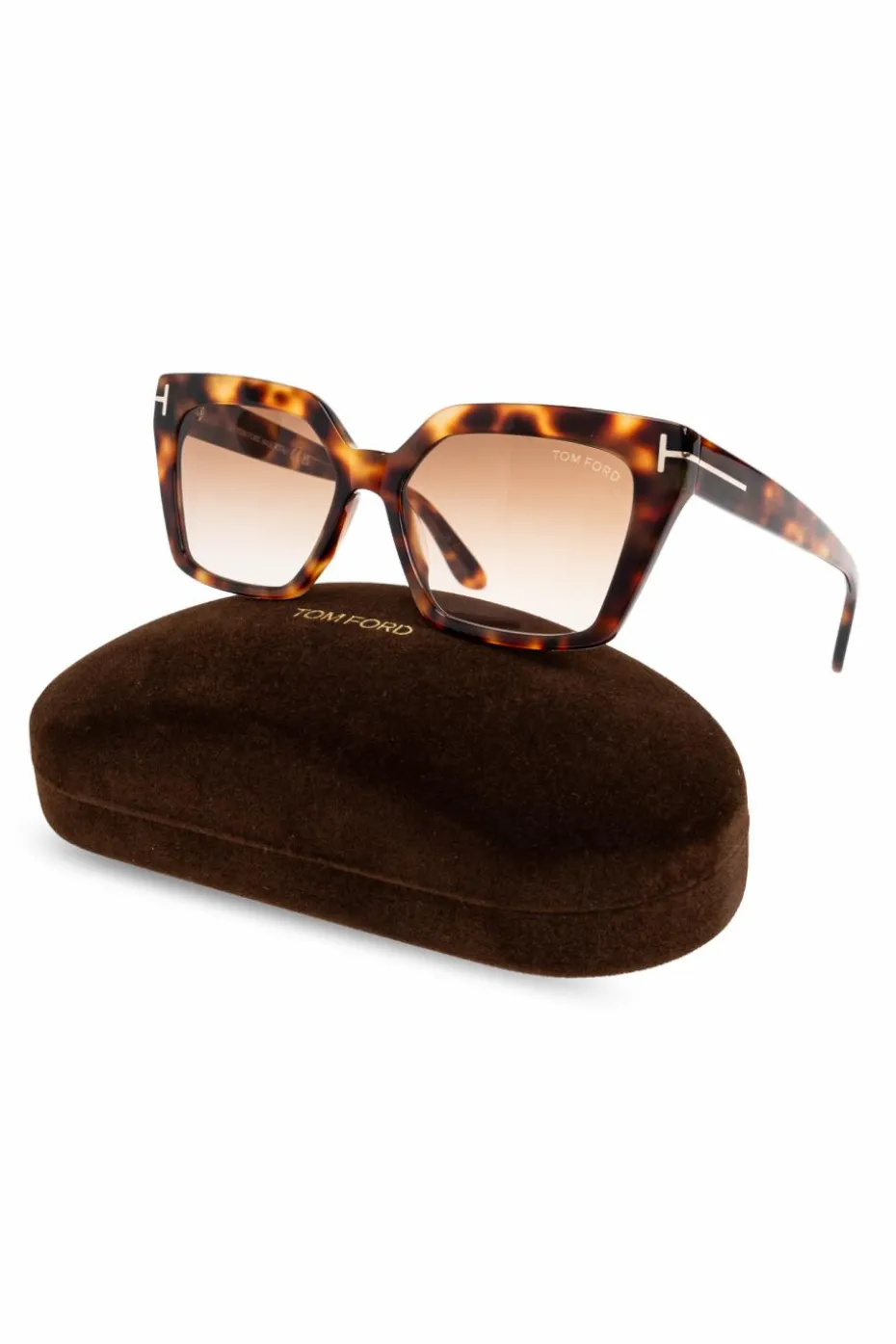 Tom Ford BRĄZOWY Okulary przeciwsłoneczne