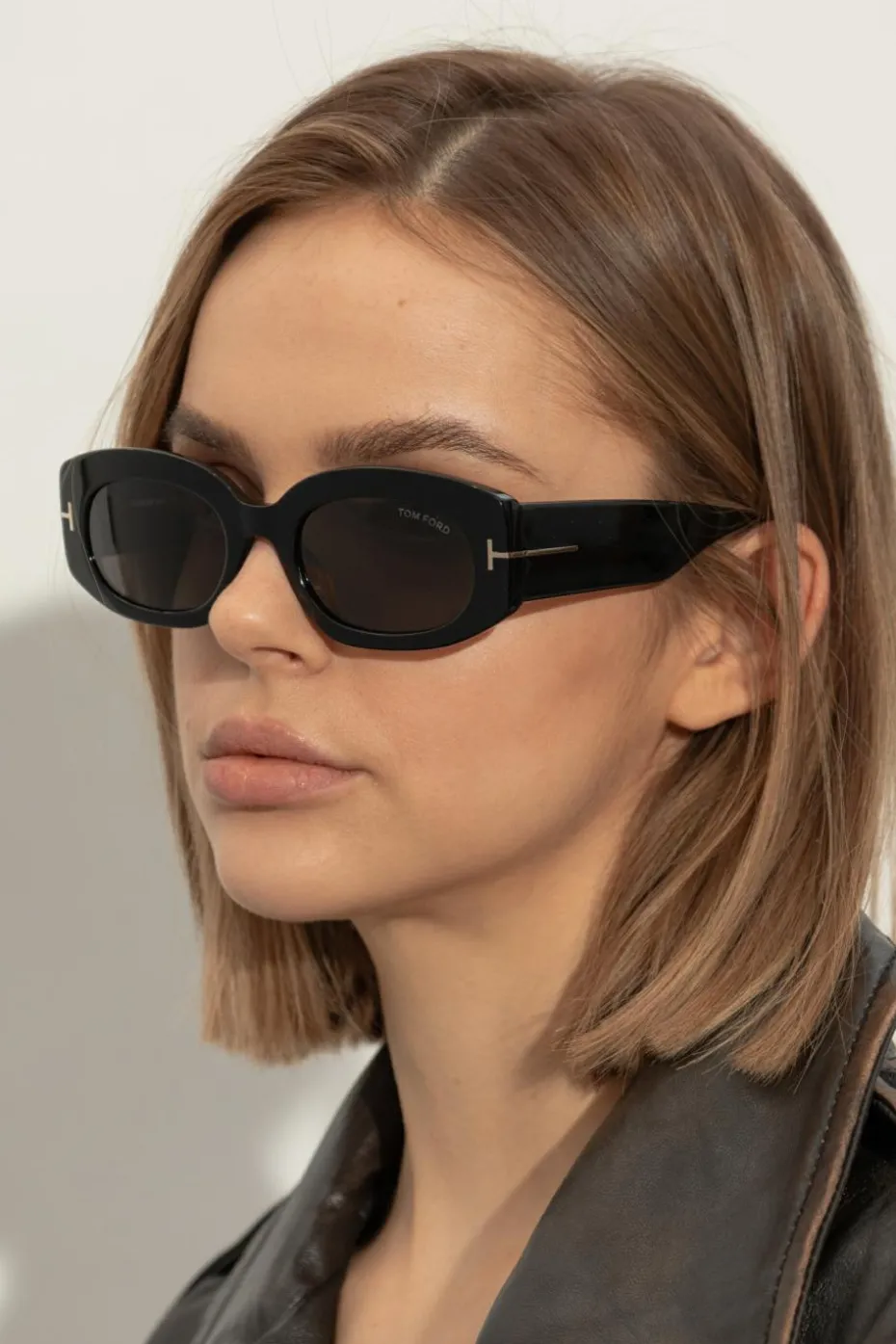 Tom Ford CZARNY Okulary przeciwsłoneczne