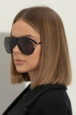 Tom Ford CZARNY Okulary przeciwsłoneczne
