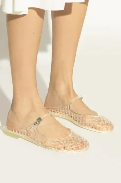 Tory Burch BIAŁY Klapki `Mellow`