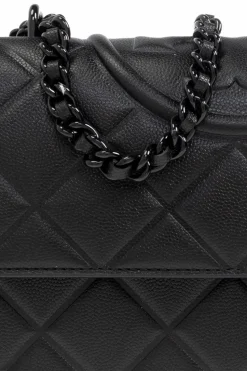 Tory Burch CZARNY Torba na ramię `Fleming Small`