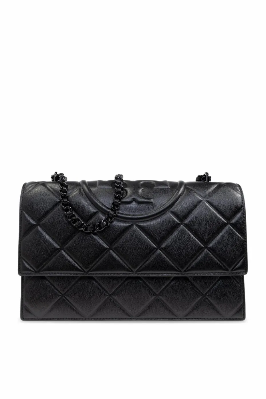 Tory Burch CZARNY Torba na ramię `Fleming`