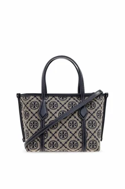 Tory Burch GRANATOWY Torba do ręki `Perry Mini`
