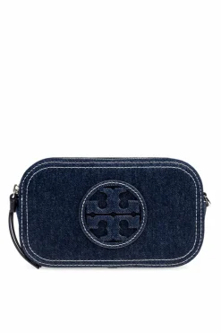 Tory Burch GRANATOWY Torba na ramię `Miller Mini`
