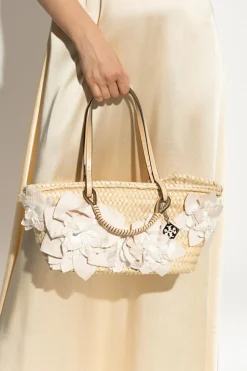Tory Burch kremowy Torba do ręki