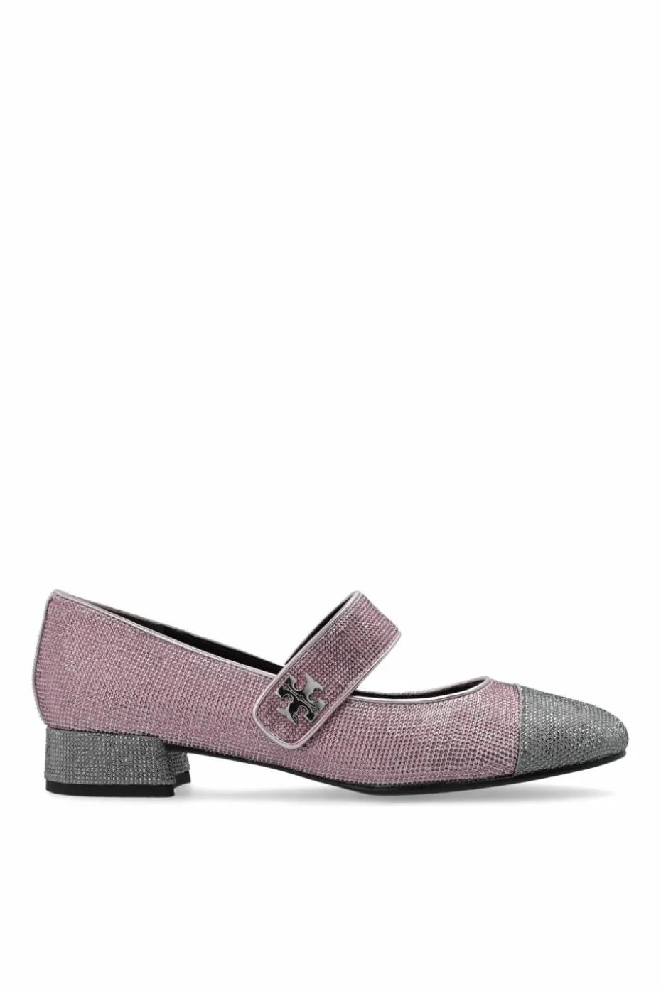 Tory Burch RÓŻOWY Buty na obcasie `Mary Jane`