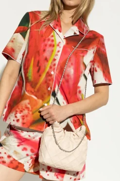 Tory Burch RÓŻOWY Torba na ramię `Fleming Mini`