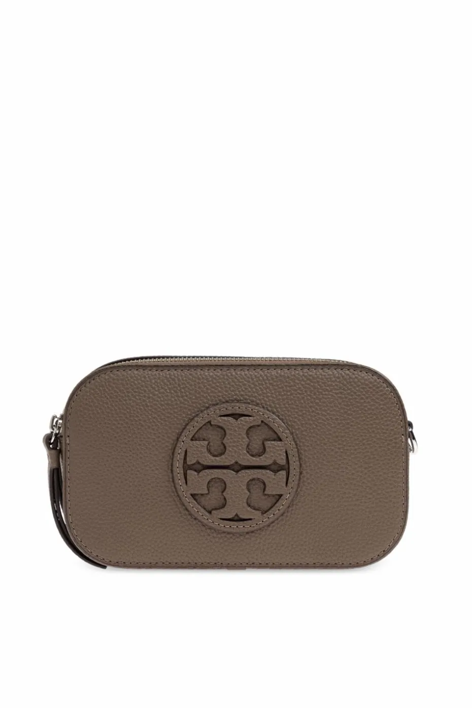Tory Burch SZARY Torba na ramię `Miller Mini`