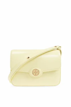 Tory Burch ŻÓŁTY Torba na ramię `Robinson`