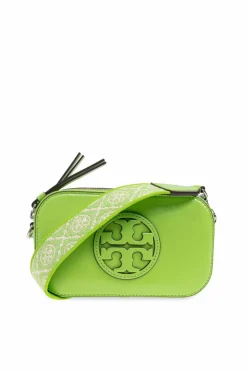 Tory Burch ZIELONY Torba na ramię `Miller Mini`