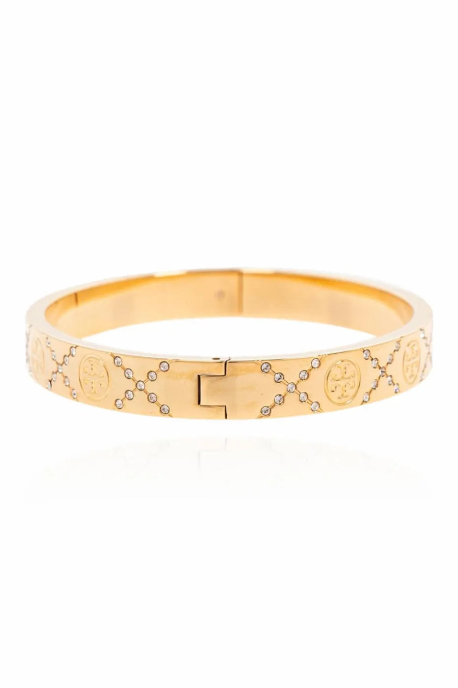 Tory Burch ZŁOTY Bransoleta `T Monogram`