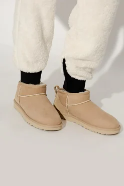 UGG beżowy Śniegowce ‘Classic Ultra Mini’