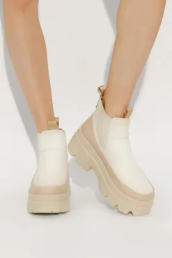 UGG kremowy Skórzane botki ‘Brisbane’