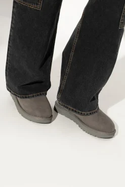 UGG SZARY Śniegowce ‘Classic Ultra Mini’