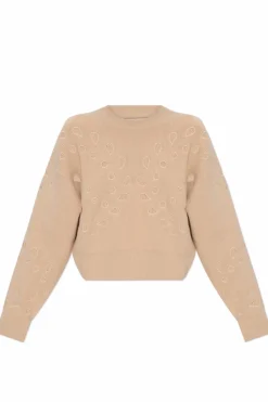 Ulla Johnson beżowy Sweter `Vanessa`