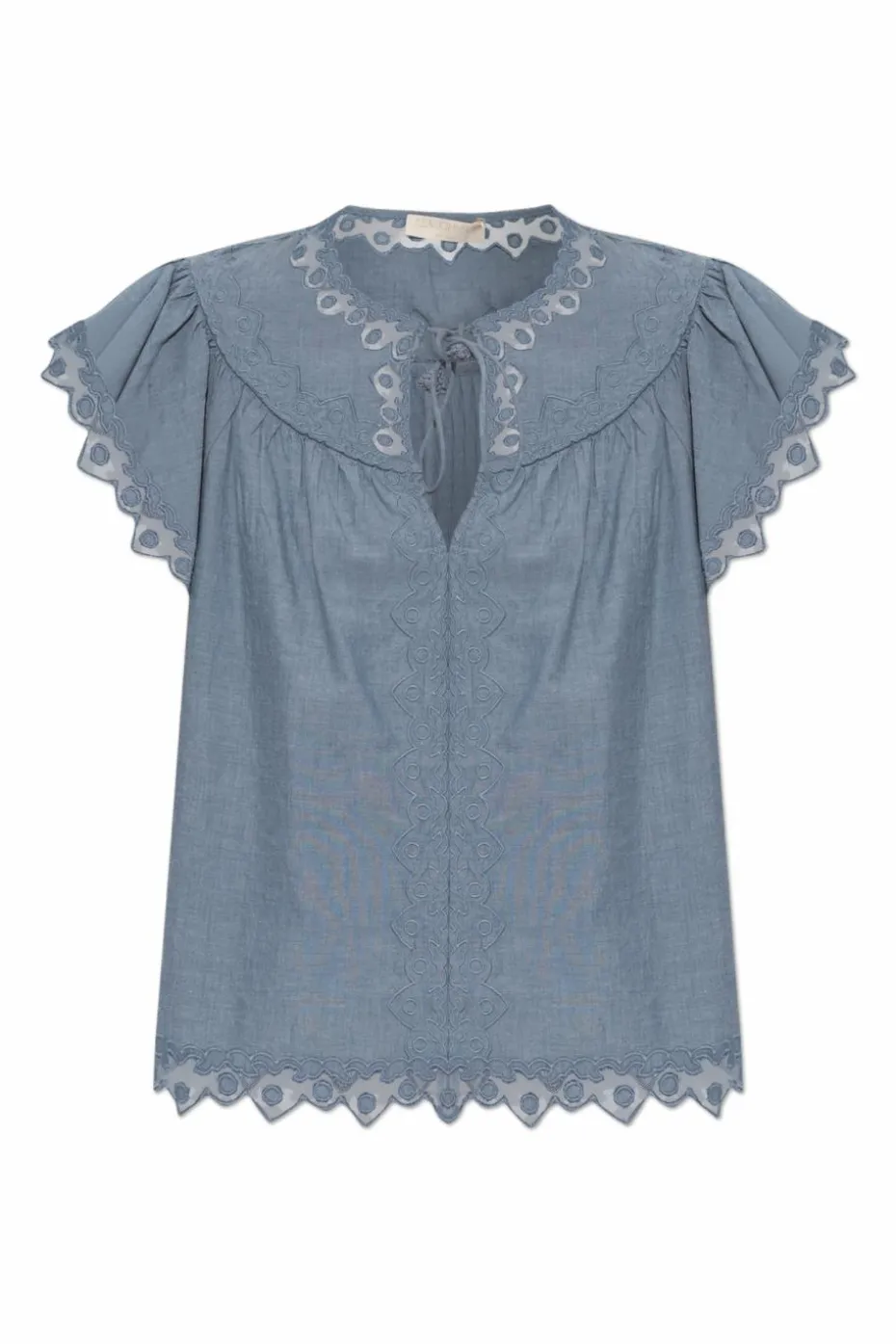 Ulla Johnson NIEBIESKI Top `Effie`