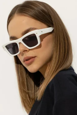Valentino Eyewear BIAŁY Okulary przeciwsłoneczne ‘XXII’