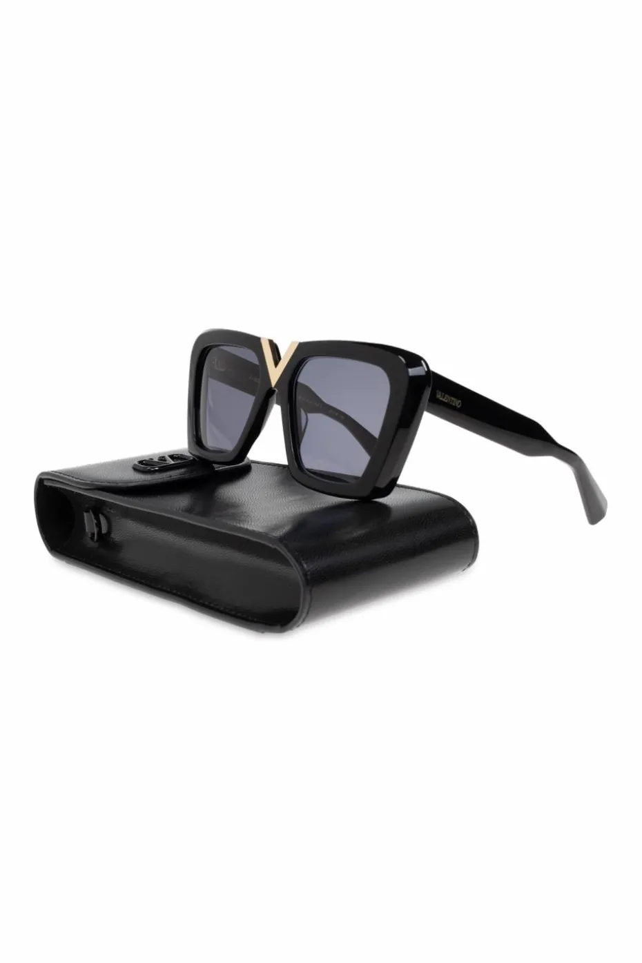 Valentino Eyewear CZARNY Okulary przeciwsłoneczne